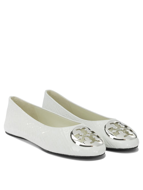 Tory Burch Ballerinas - White