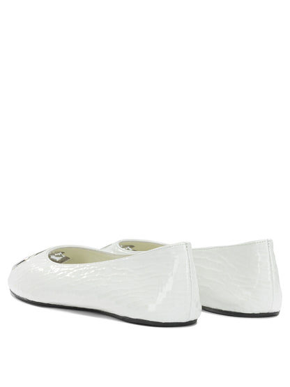 Tory Burch Ballerinas - White