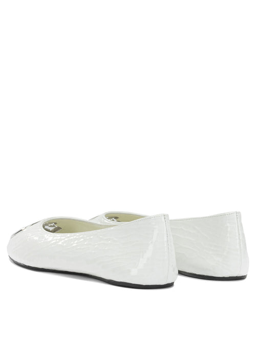 Tory Burch Ballerinas - White