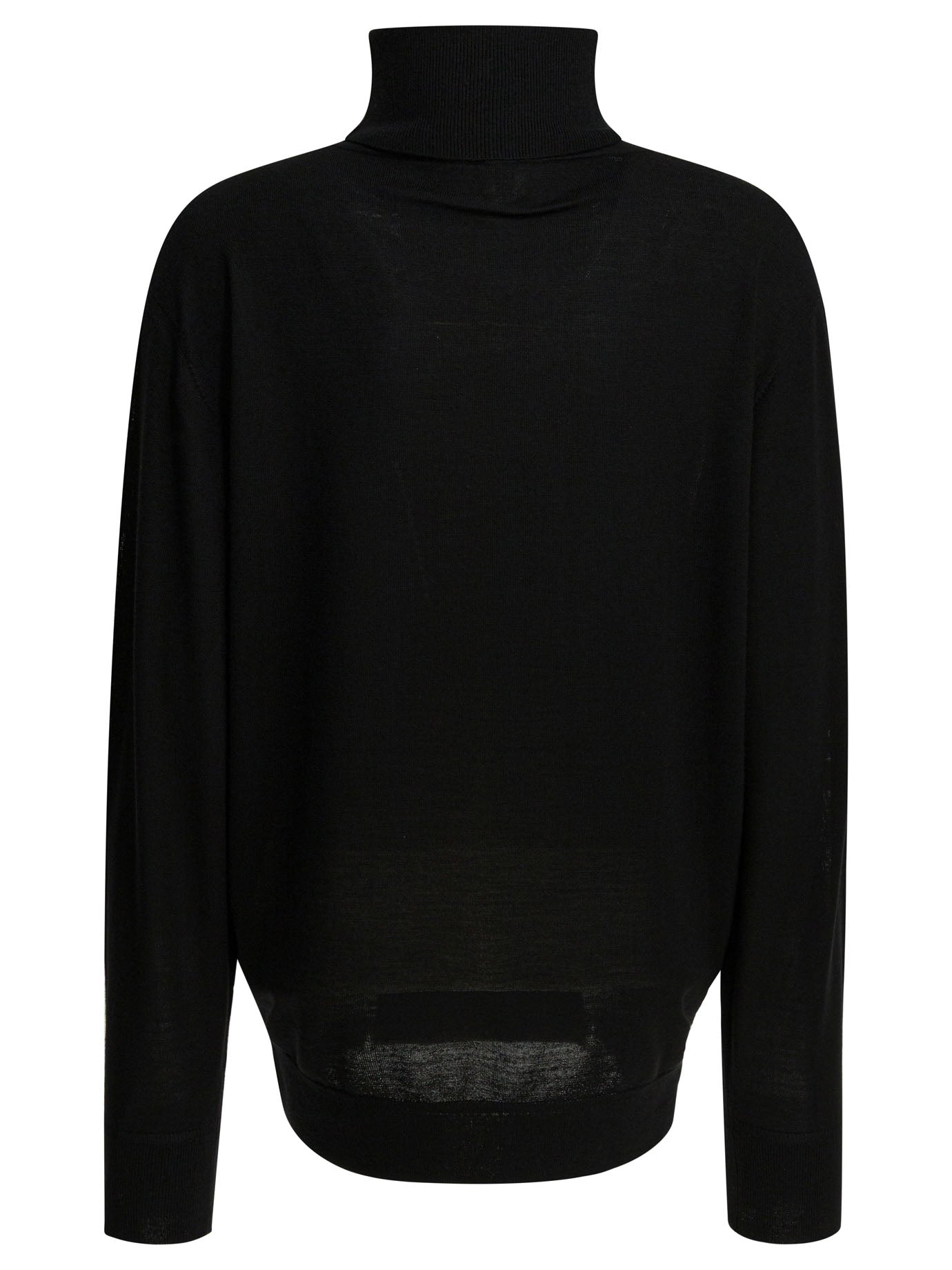 Toteme Merino wool turtleneck sweater - Black