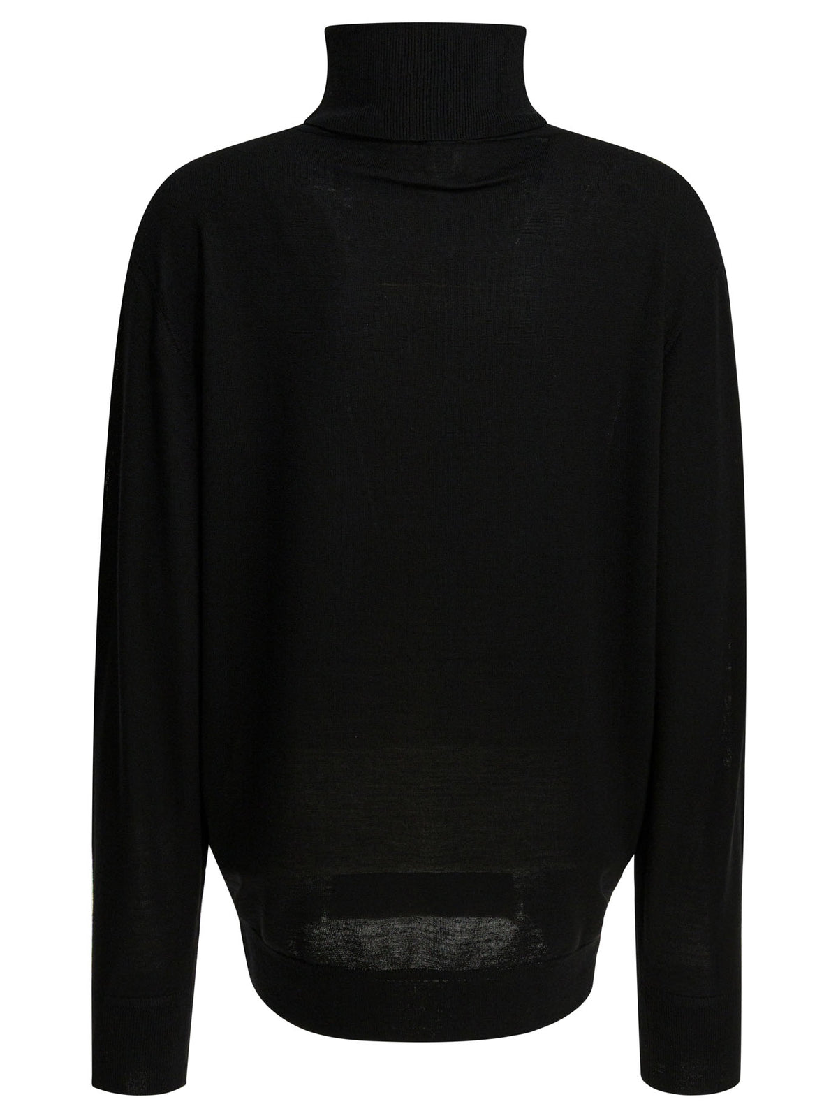 Toteme Merino wool turtleneck sweater - Black