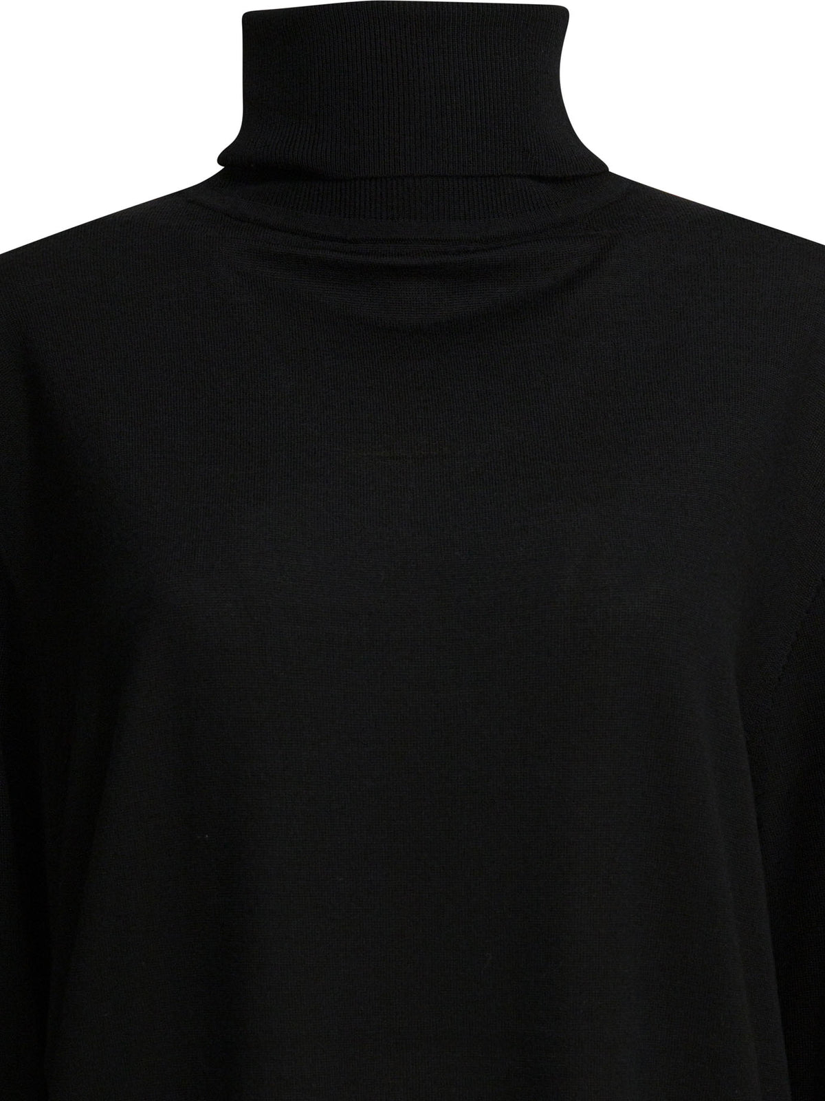 Toteme Merino wool turtleneck sweater - Black