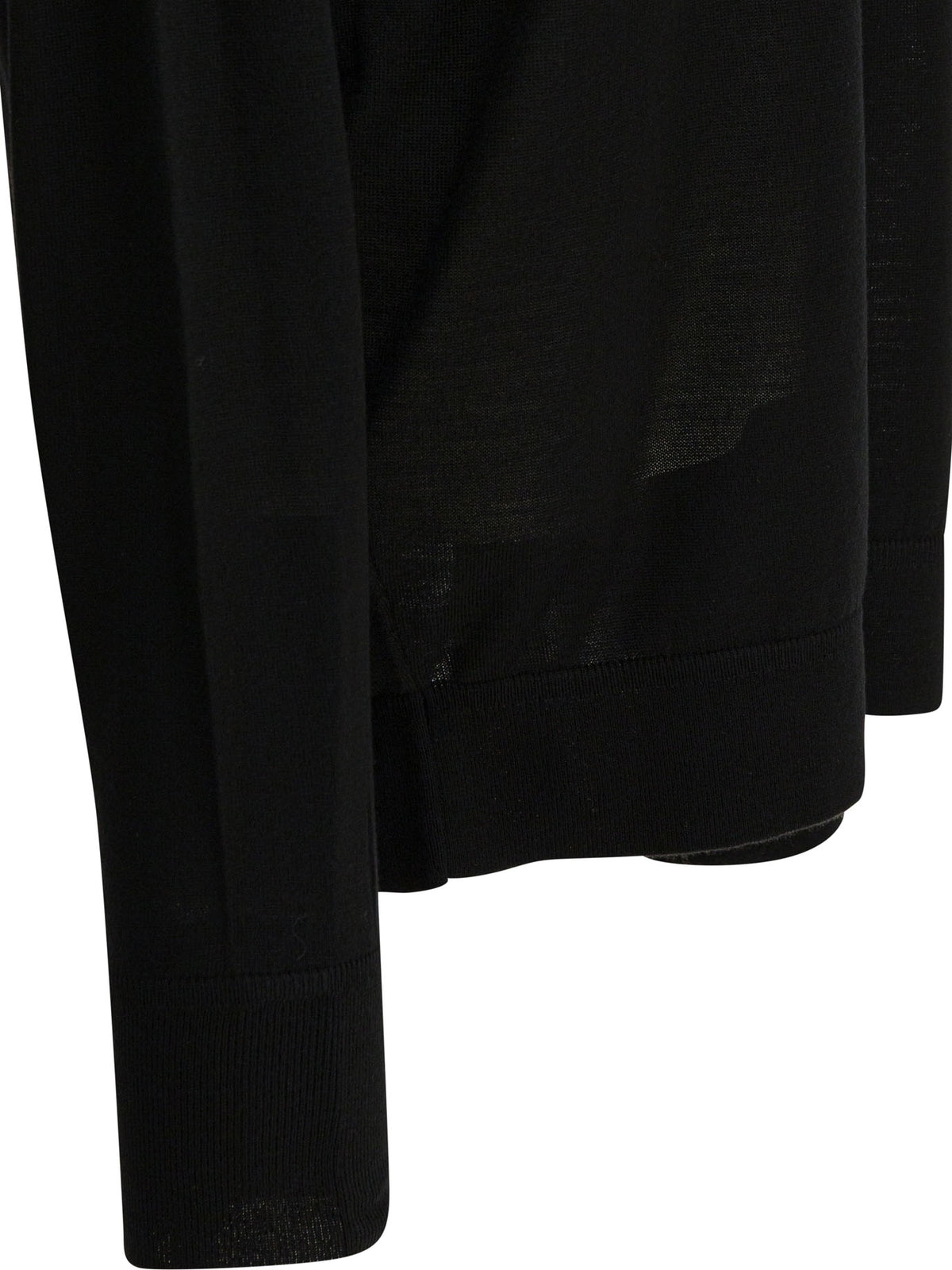 Toteme Merino wool turtleneck sweater - Black