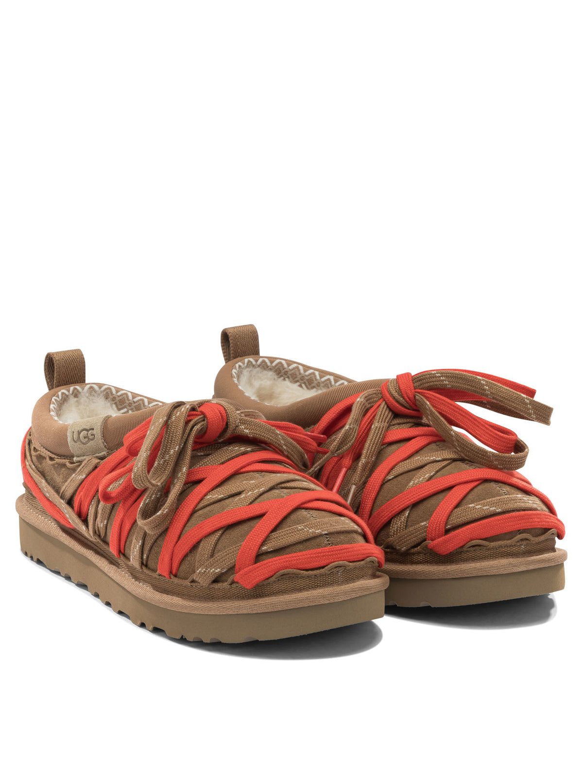 Ugg "Tasman Lace" slippers - Brown