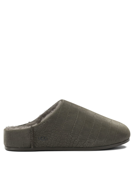Ugg "Elea Embossed" slippers - Brown