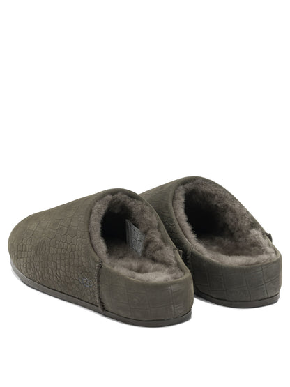 Ugg "Elea Embossed" slippers - Brown