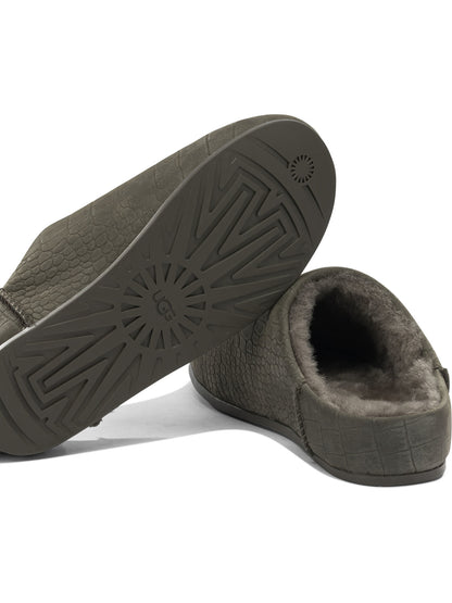 Ugg "Elea Embossed" slippers - Brown