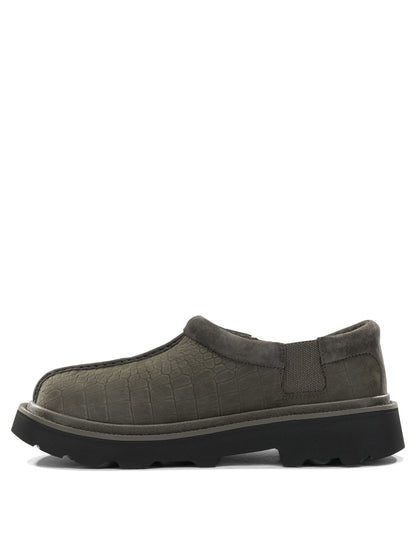Ugg "Tasman Lug Embossed" slippers - Grey