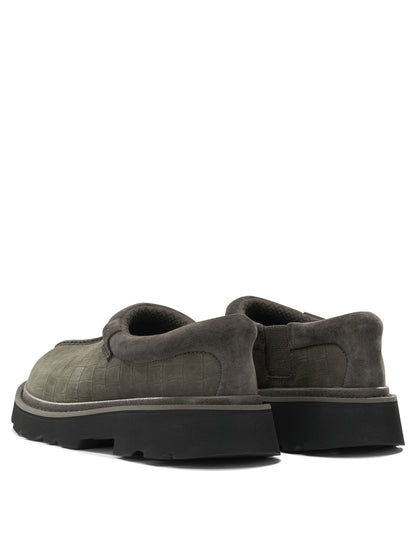 Ugg "Tasman Lug Embossed" slippers - Grey