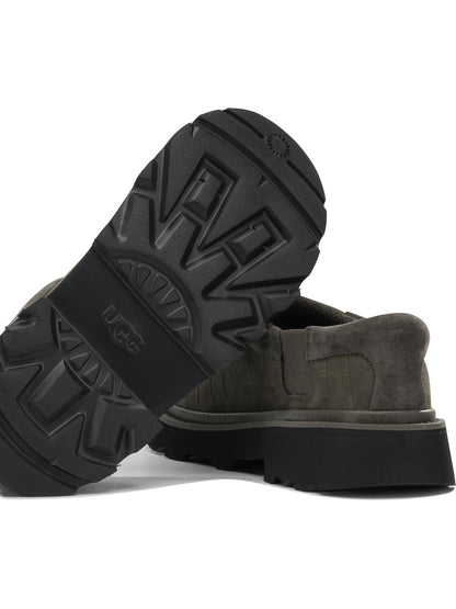 Ugg "Tasman Lug Embossed" slippers - Grey