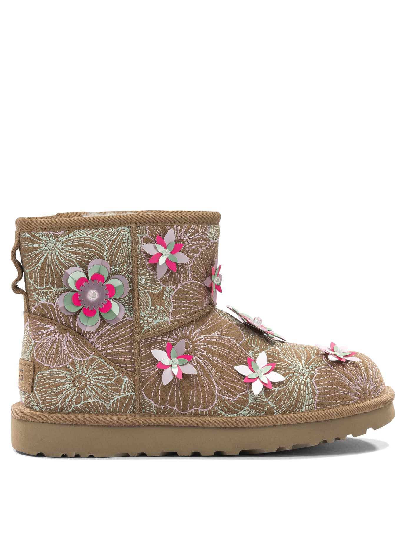 Ugg "Classic Mini Meadow" ankle boots - Beige