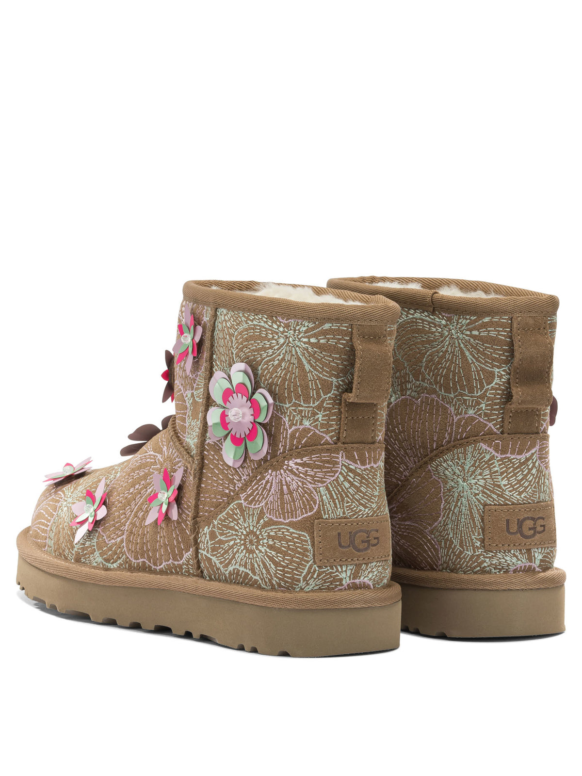 Ugg "Classic Mini Meadow" ankle boots - Beige
