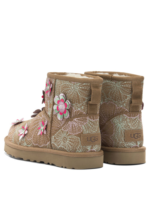 Ugg "Classic Mini Meadow" ankle boots - Beige