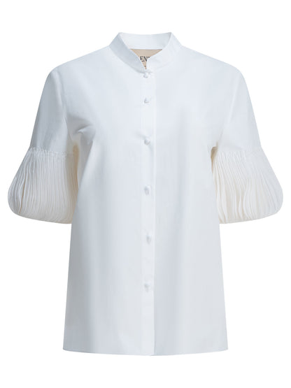 Valentino Embroidered casual shirt - White