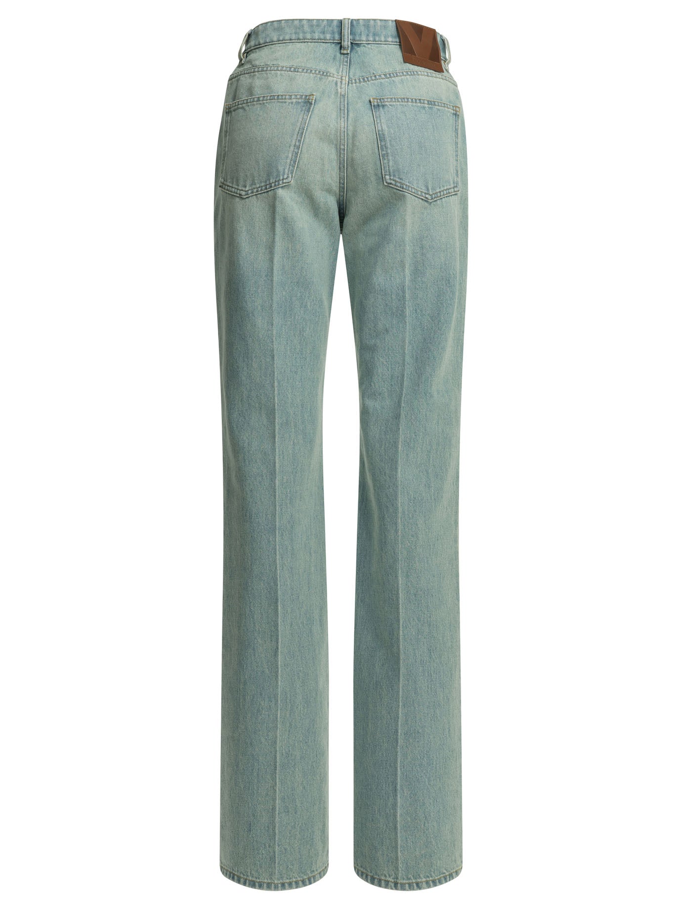 Valentino Straight-leg jeans - Light Blue