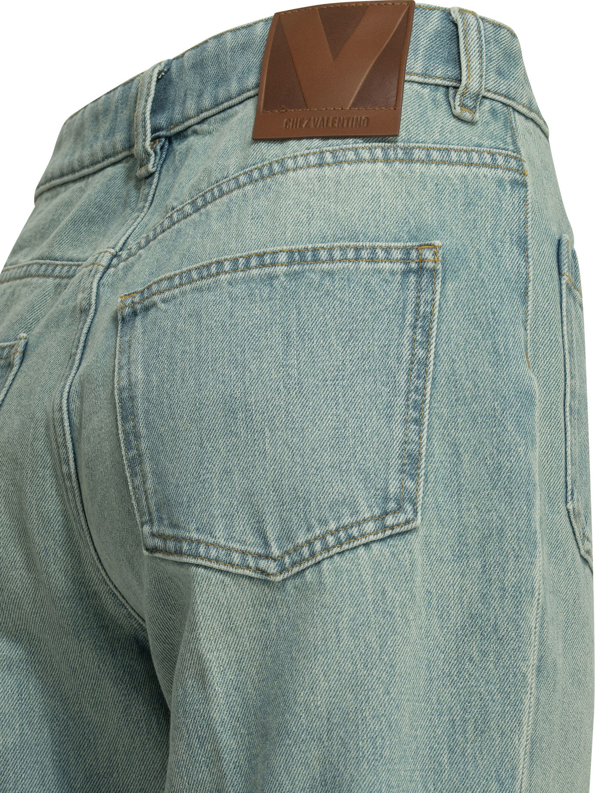 Valentino Straight-leg jeans - Light Blue