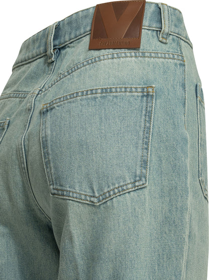 Valentino Straight-leg jeans - Light Blue