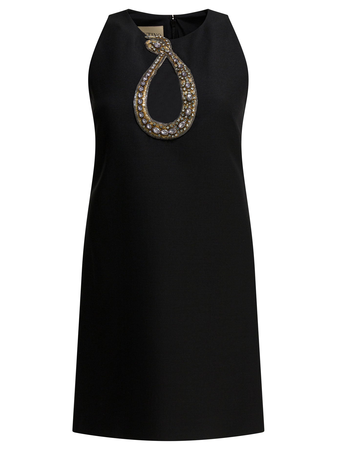 Valentino Short flared dress - Black
