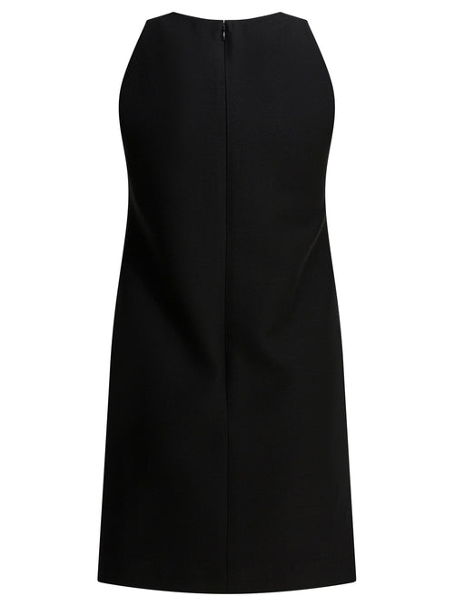 Valentino Short flared dress - Black
