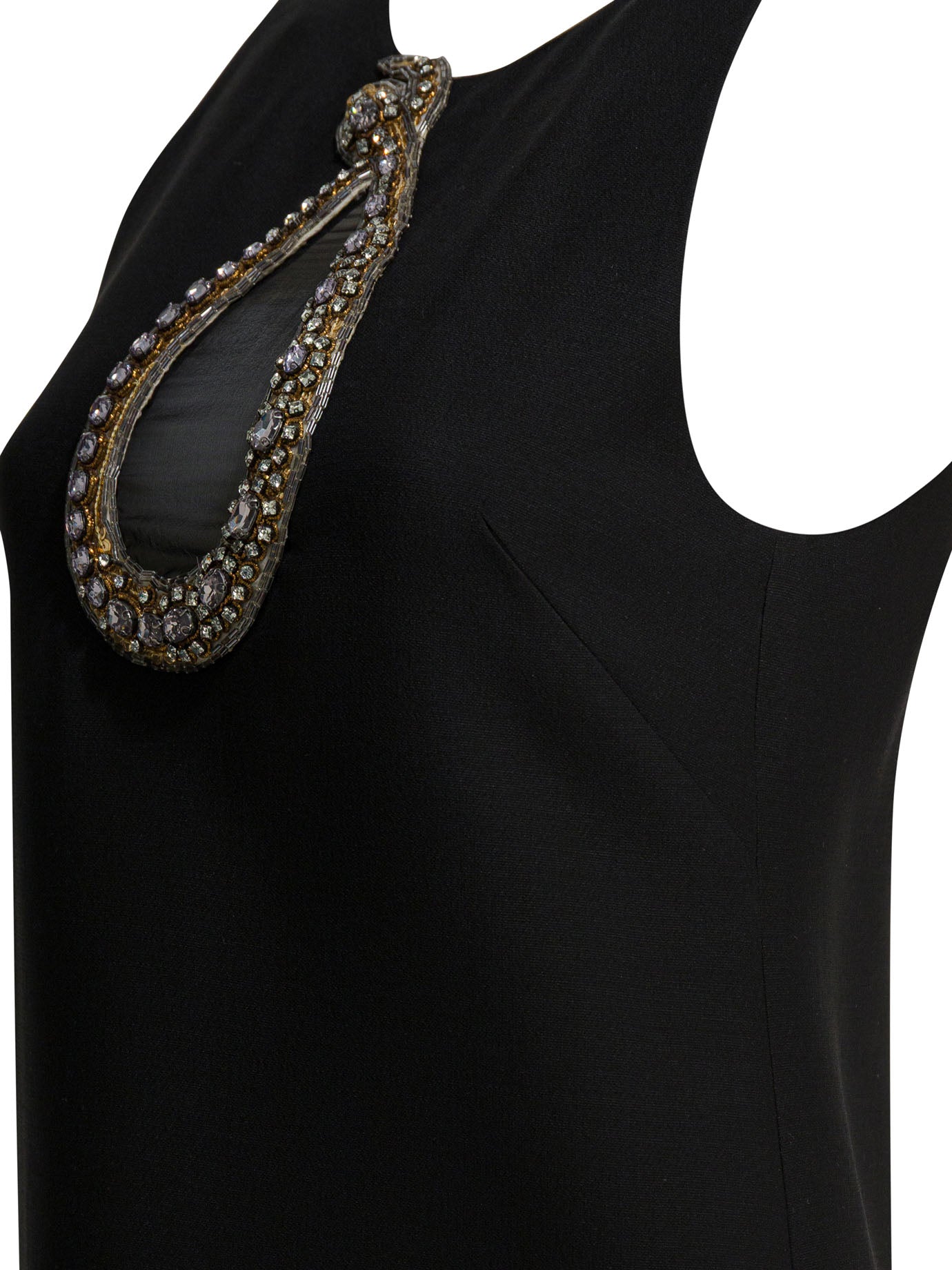 Valentino Short flared dress - Black