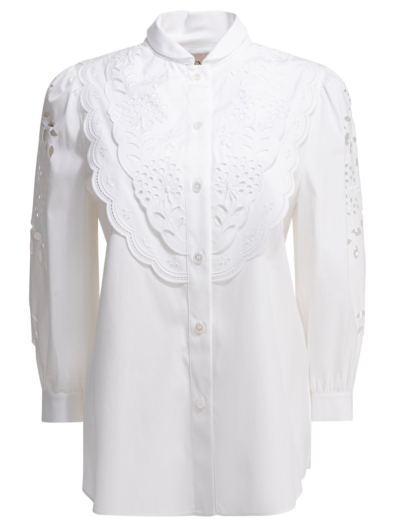 Valentino Embroidered casual shirt - White