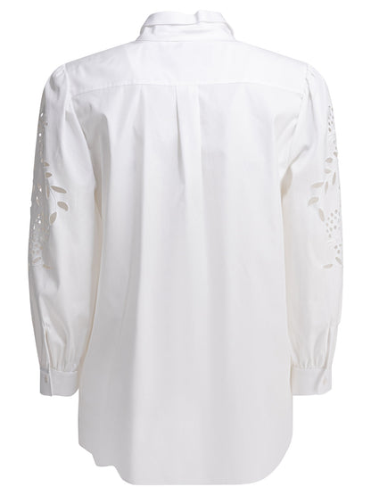 Valentino Embroidered casual shirt - White