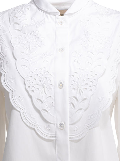 Valentino Embroidered casual shirt - White