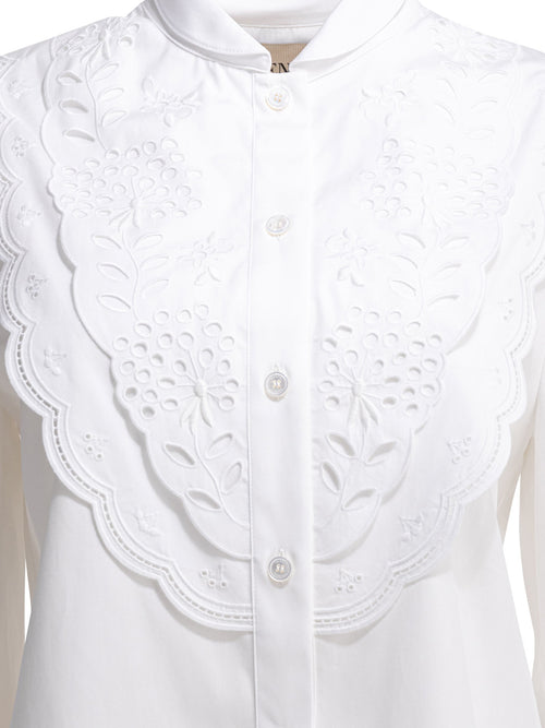 Valentino Embroidered casual shirt - White