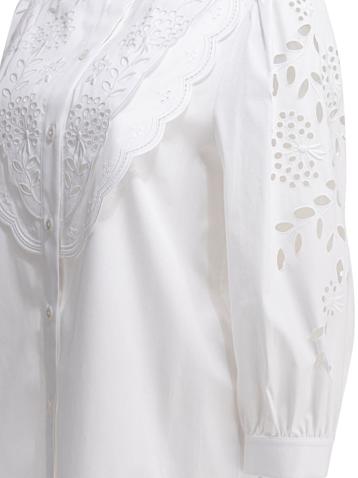 Valentino Embroidered casual shirt - White