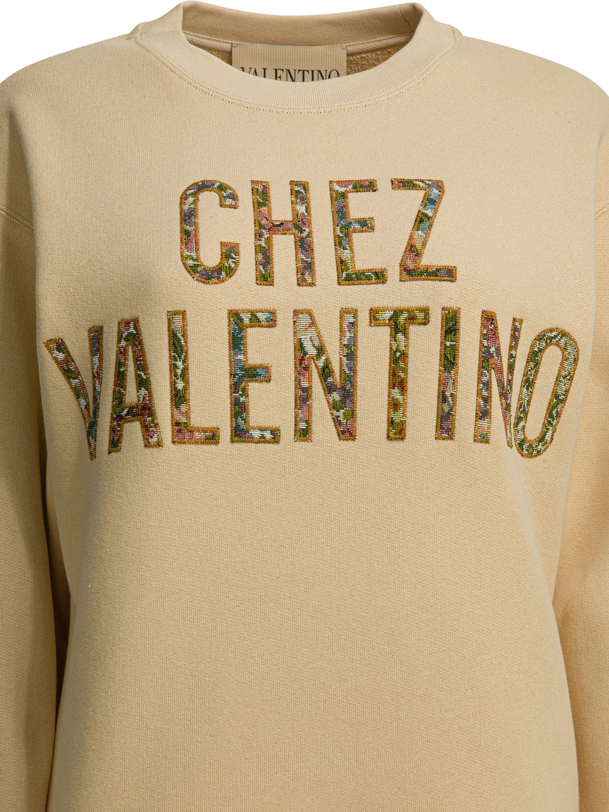 Valentino "Chez Valentino" crewneck sweatshirt - Beige