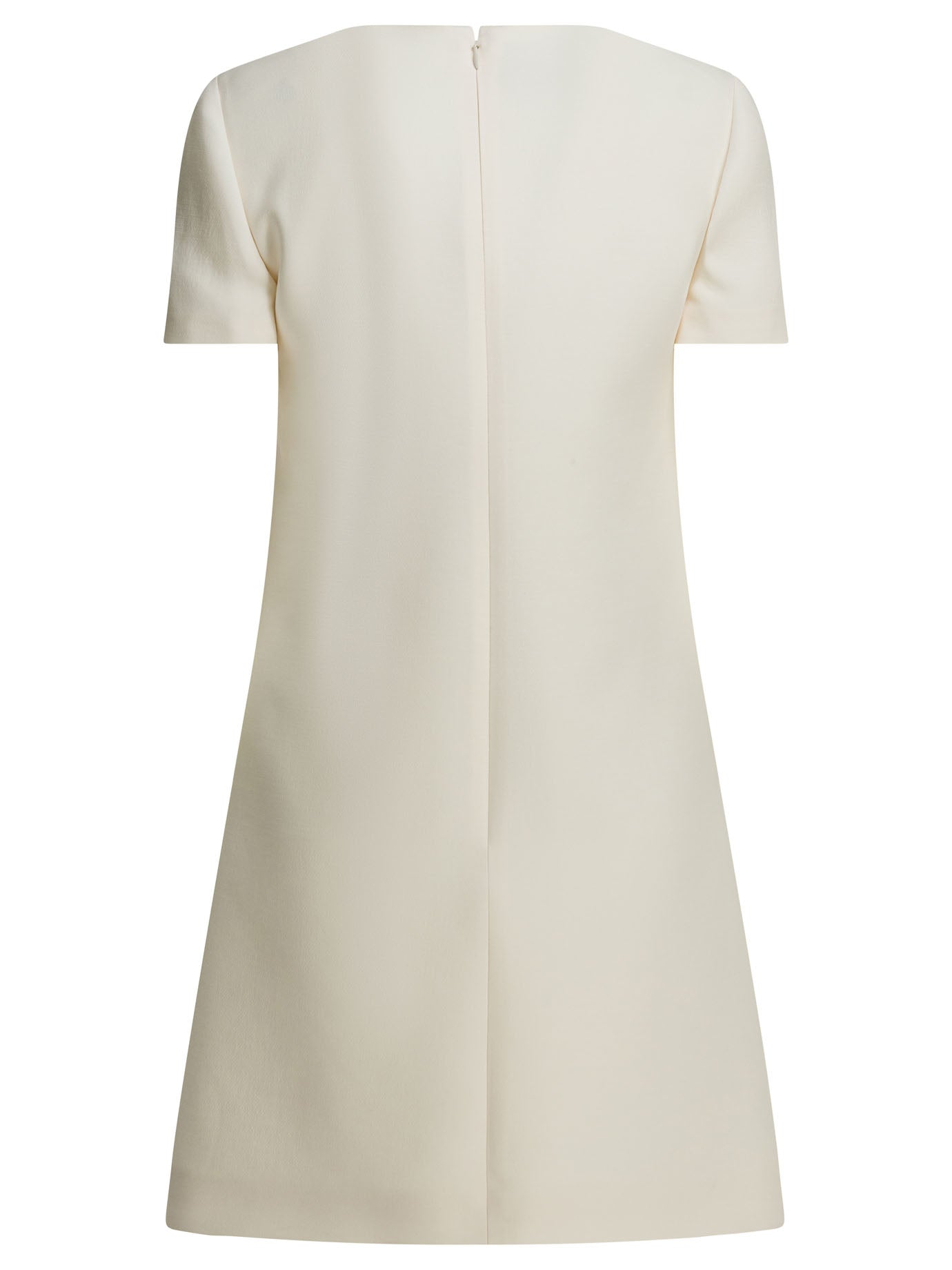 Valentino Wool blend short dress - White