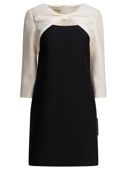 Valentino Crepe couture dress - Black