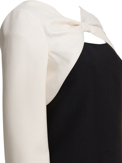 Valentino Crepe couture dress - Black