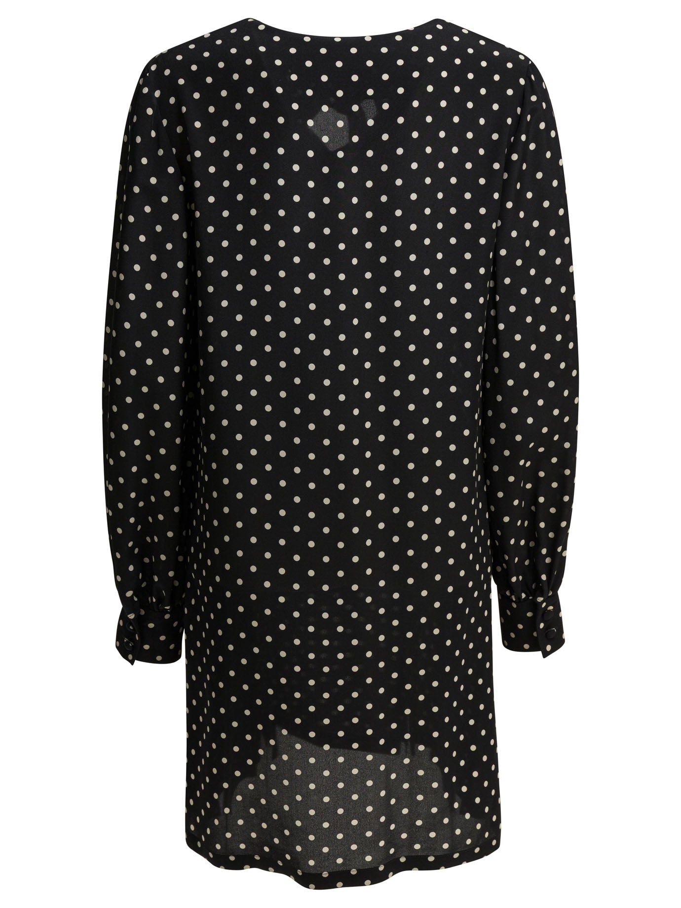 Valentino Short flared dress - Black