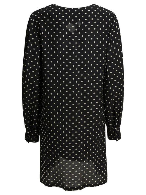 Valentino Short flared dress - Black