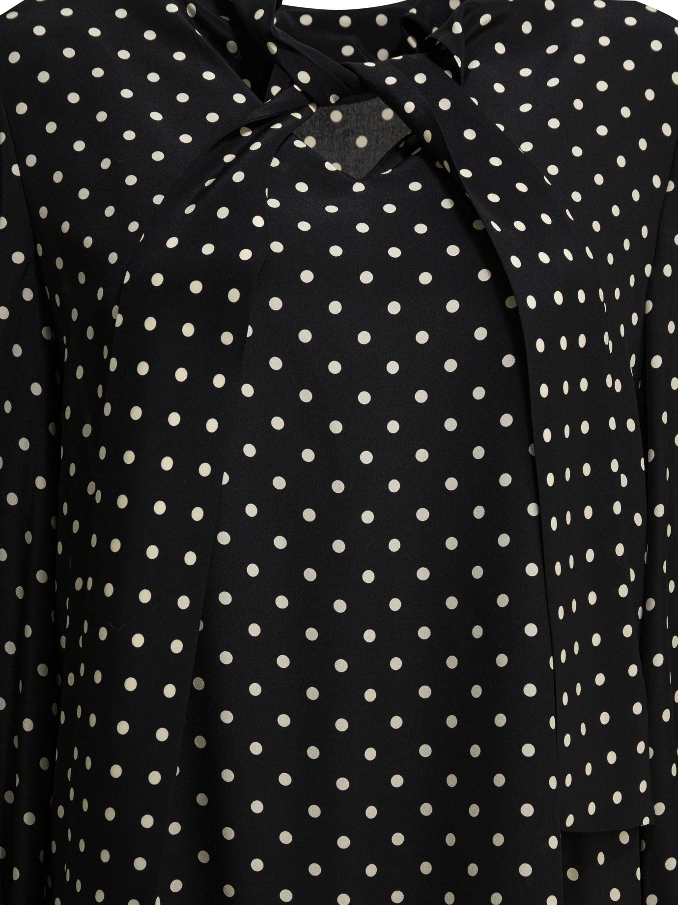 Valentino Short flared dress - Black
