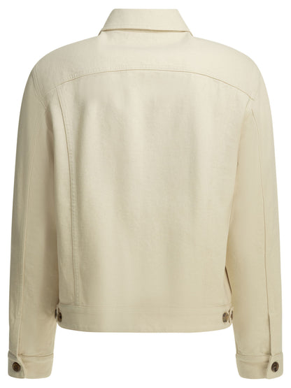 Valentino "Genie Bull Reverse" denim jacket - White