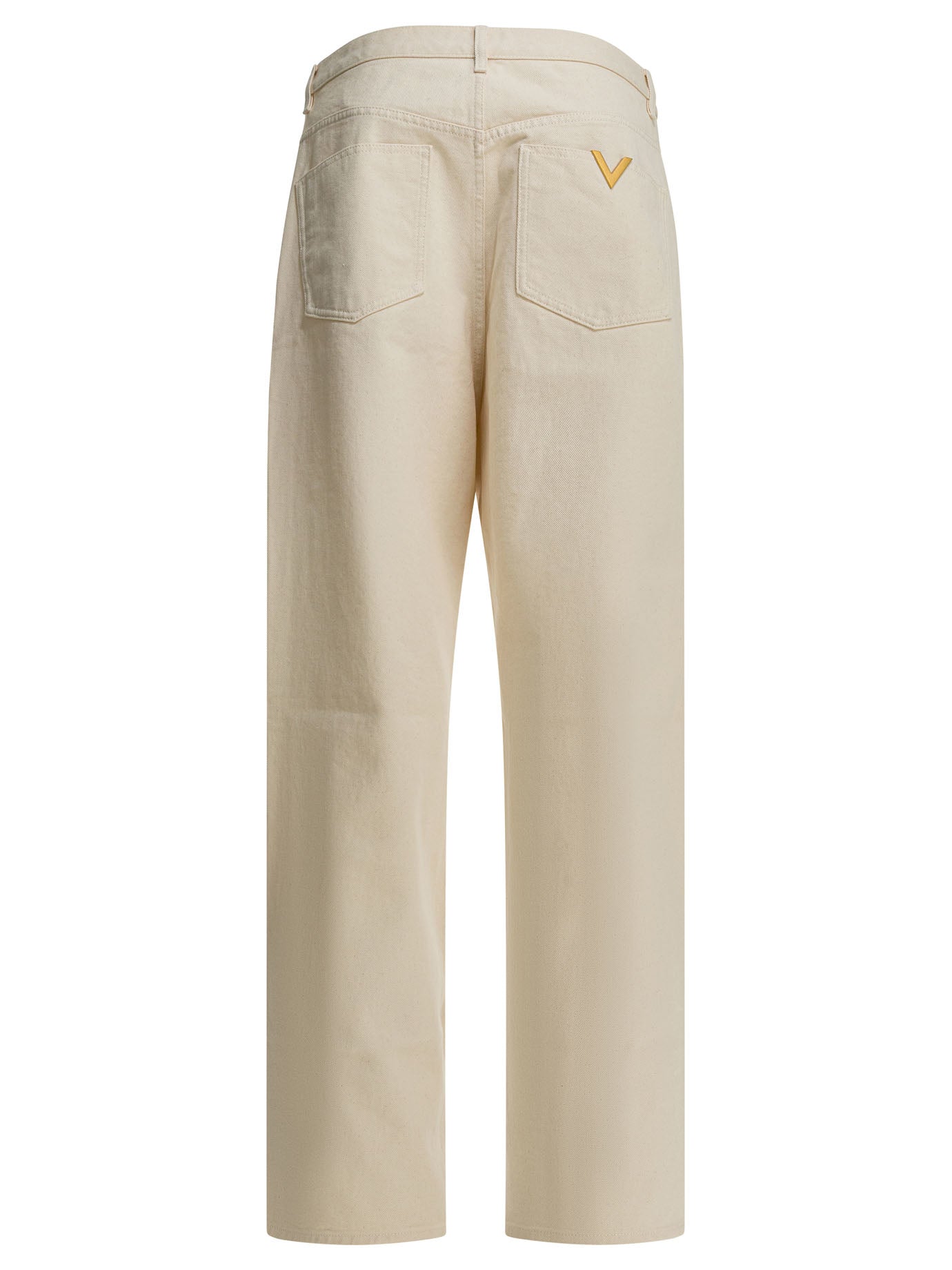 Valentino Straight-leg jeans - White
