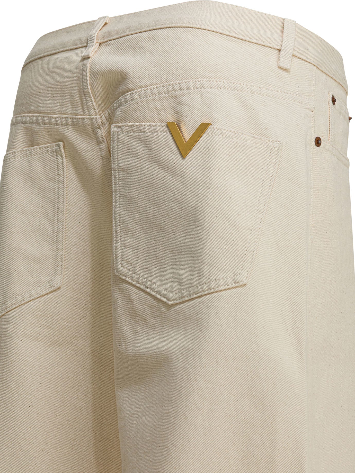Valentino Straight-leg jeans - White