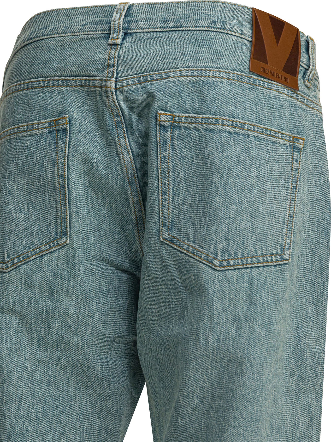 Valentino Straight-leg jeans - Light Blue