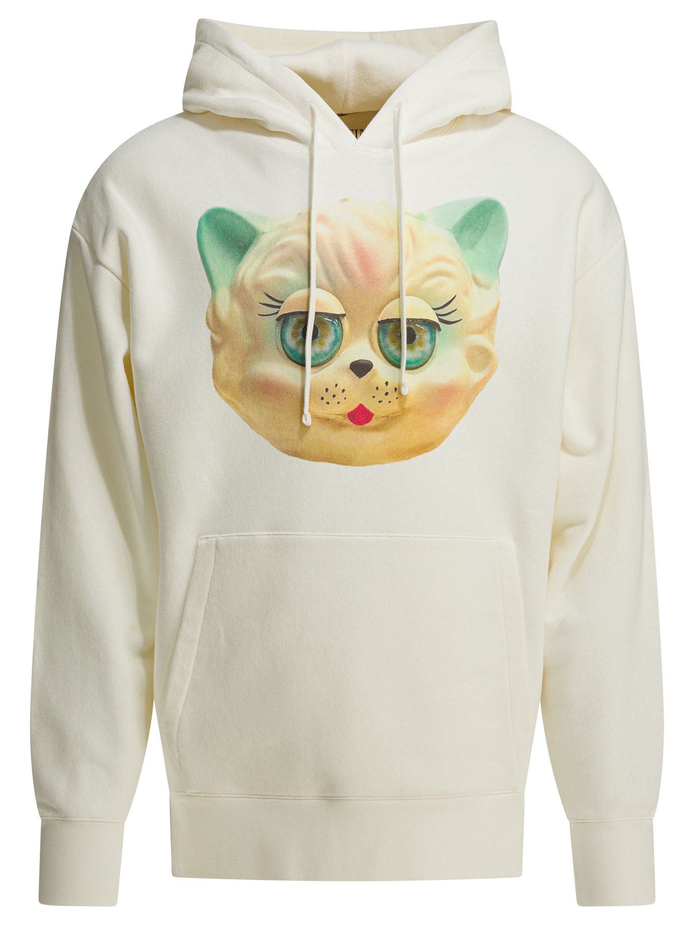 Valentino "Le Chat De La Maison" Hoodie - White