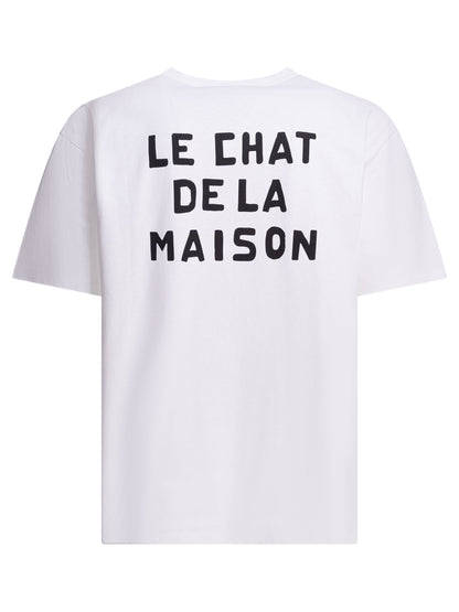 Valentino "Le Chat De La Maison" crew-neck T-shirt - White
