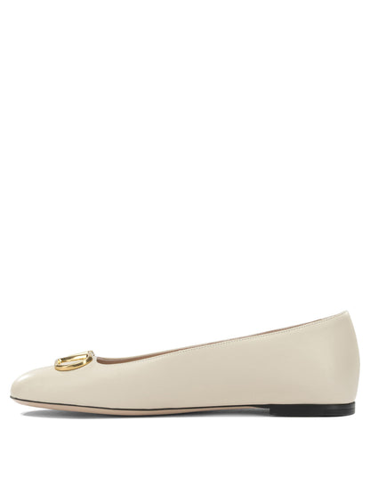 Valentino Garavani "VLogo" Classic ballet flats - White