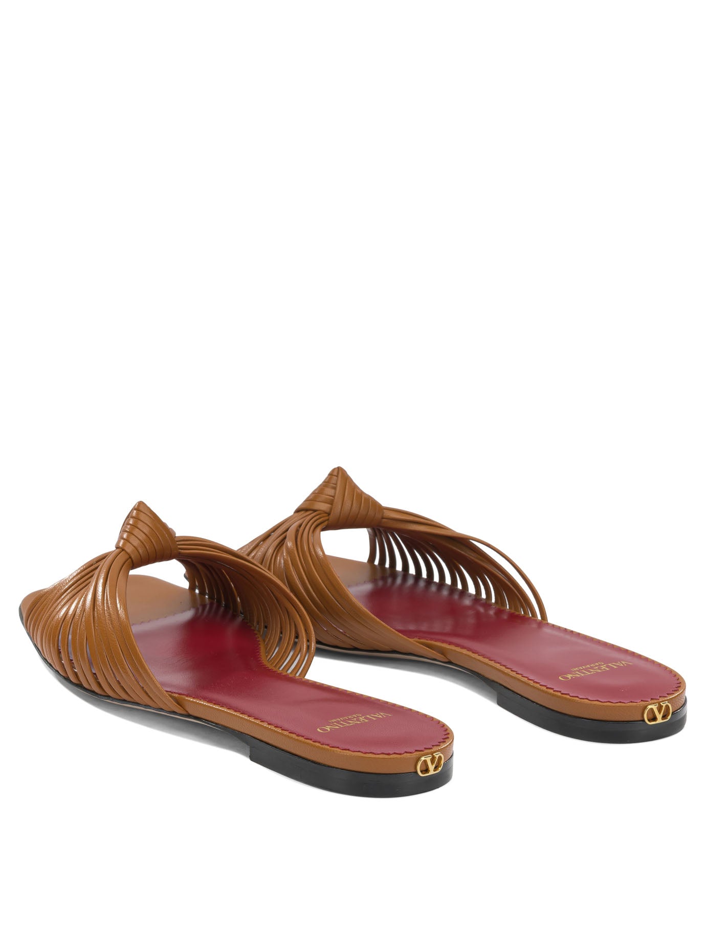 Valentino Garavani "Annet" Slide - Brown