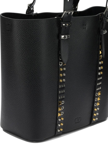 Valentino Garavani "Rock Stud" Medium handbag - Black