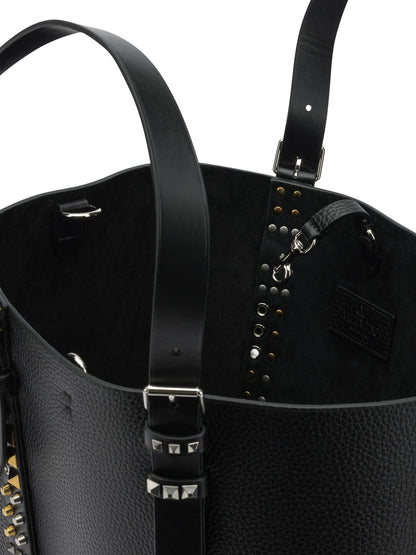 Valentino Garavani "Rock Stud" Medium handbag - Black