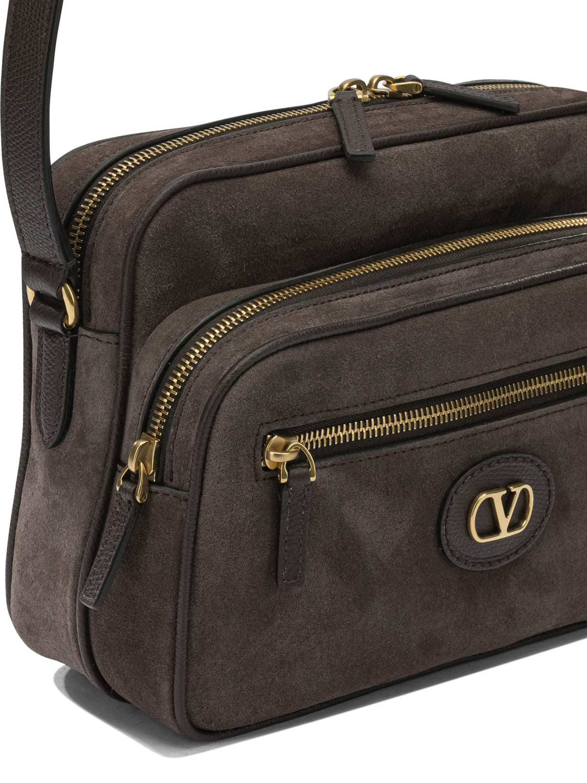 Valentino Garavani "Antibes" small shoulder bag - Brown