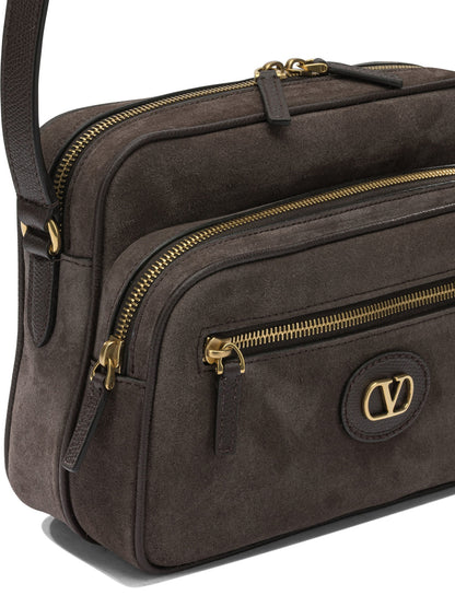 Valentino Garavani "Antibes" small shoulder bag - Brown