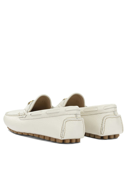 Valentino Garavani "Driver Fastway" Moccasins - White