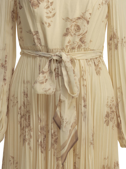 Zimmermann "Sunray" midi dress - Pink